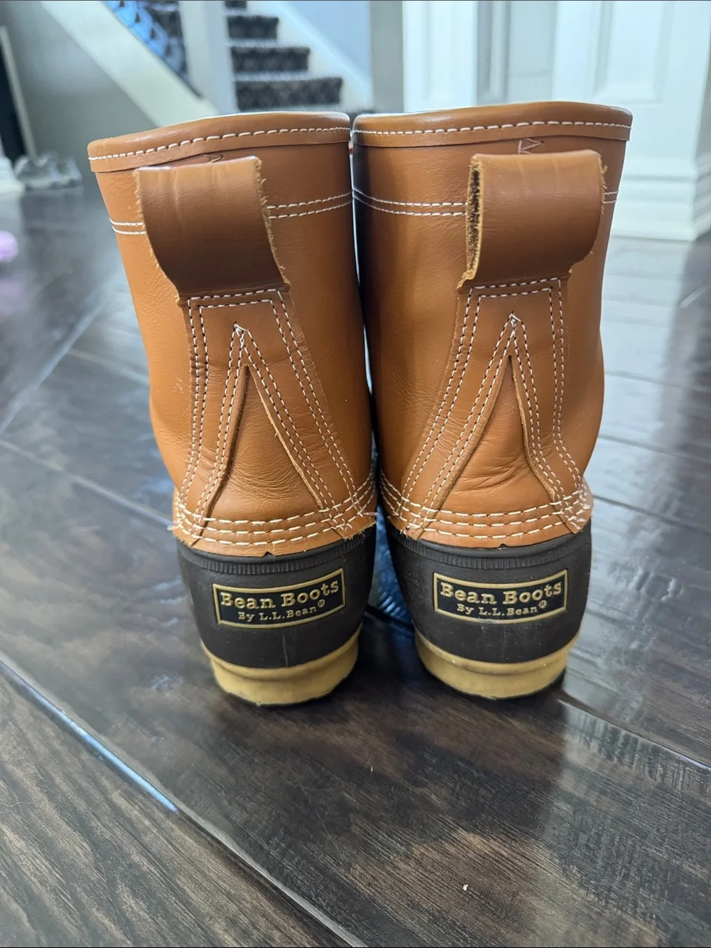 Men’s L.L. Bean Brown and Black Gore-Tex Duck Boots